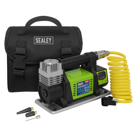 Digital Tyre Inflator/Mini Air Compressor 12V Model No-MAC04D