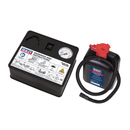 Tyre Inflator 12V + Emergency Puncture Sealant Kit Model No-MAC10S