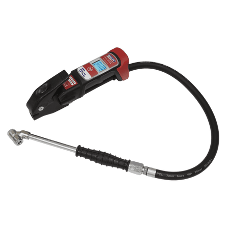 Premier Anodised Digital Tyre Inflator with Twin Push-On Connector Model No-SA37/96B