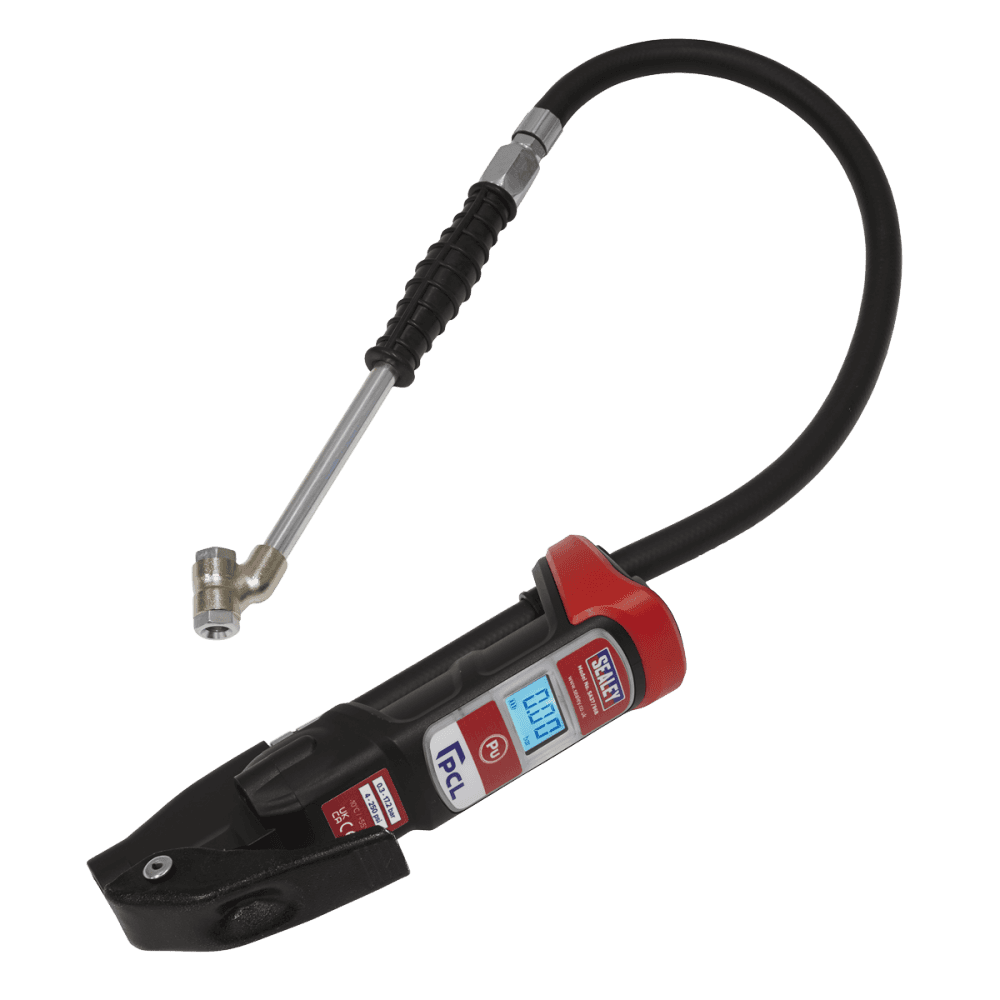 Premier Anodised Digital Tyre Inflator with Twin Push-On Connector Model No-SA37/96B