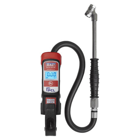 Premier Anodised Digital Tyre Inflator with Twin Push-On Connector Model No-SA37/96B
