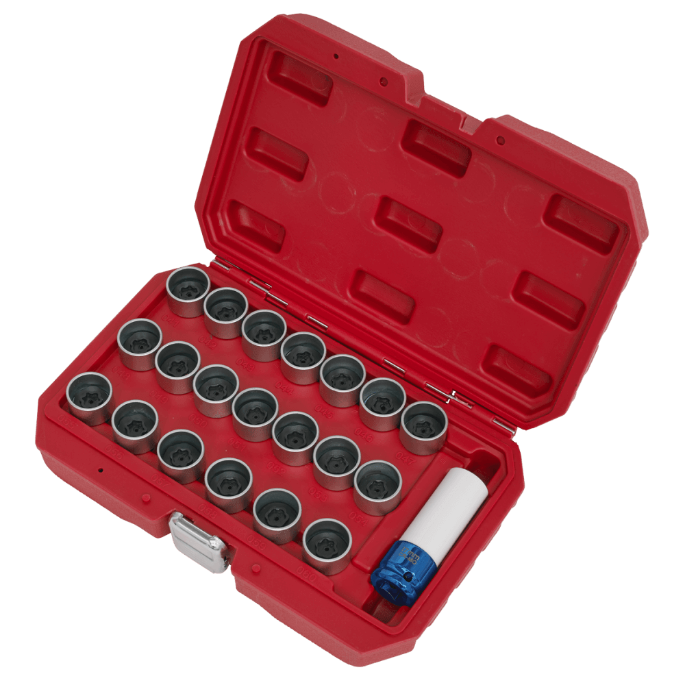 21pc Locking Wheel Nut Key Set - BMW Model No-SX217