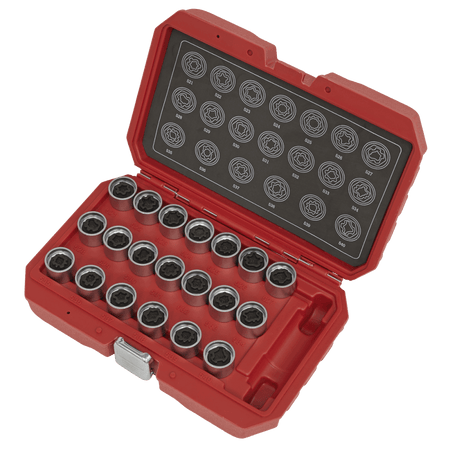 Locking Wheel Nut Key Set 20pc - VAG Model No-SX219