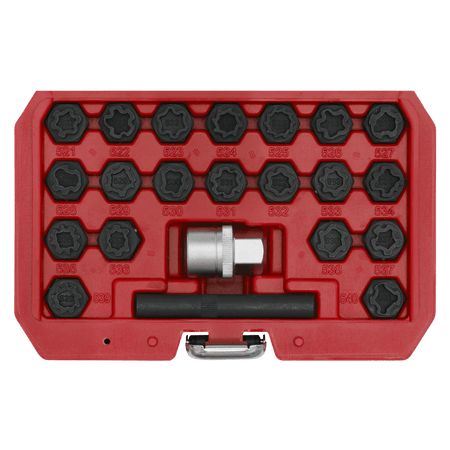 Locking Wheel Nut Key Set 22pc - VAG Model No-SX220