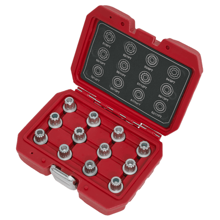 Locking Wheel Nut Key Set 12pc - VW Model No-SX224