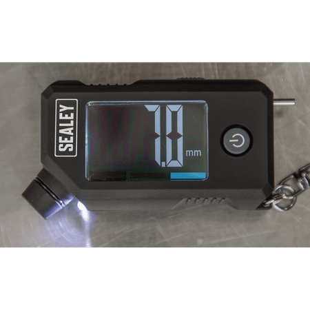 Digital Tyre Pressure & Tread Depth Gauge with LED : Model No-TSTPG12