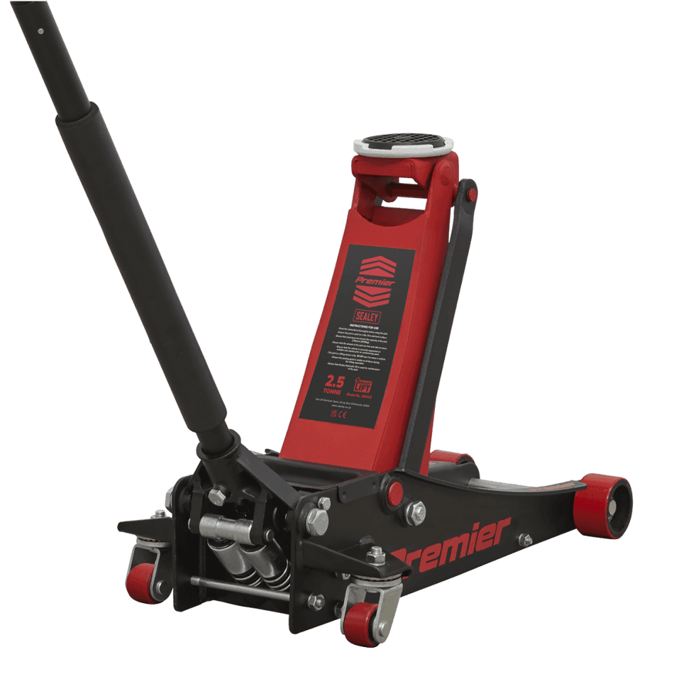 Sealey Trolley Jack 2.5tonne Low Entry with Rocket Lift Model No 2501LE