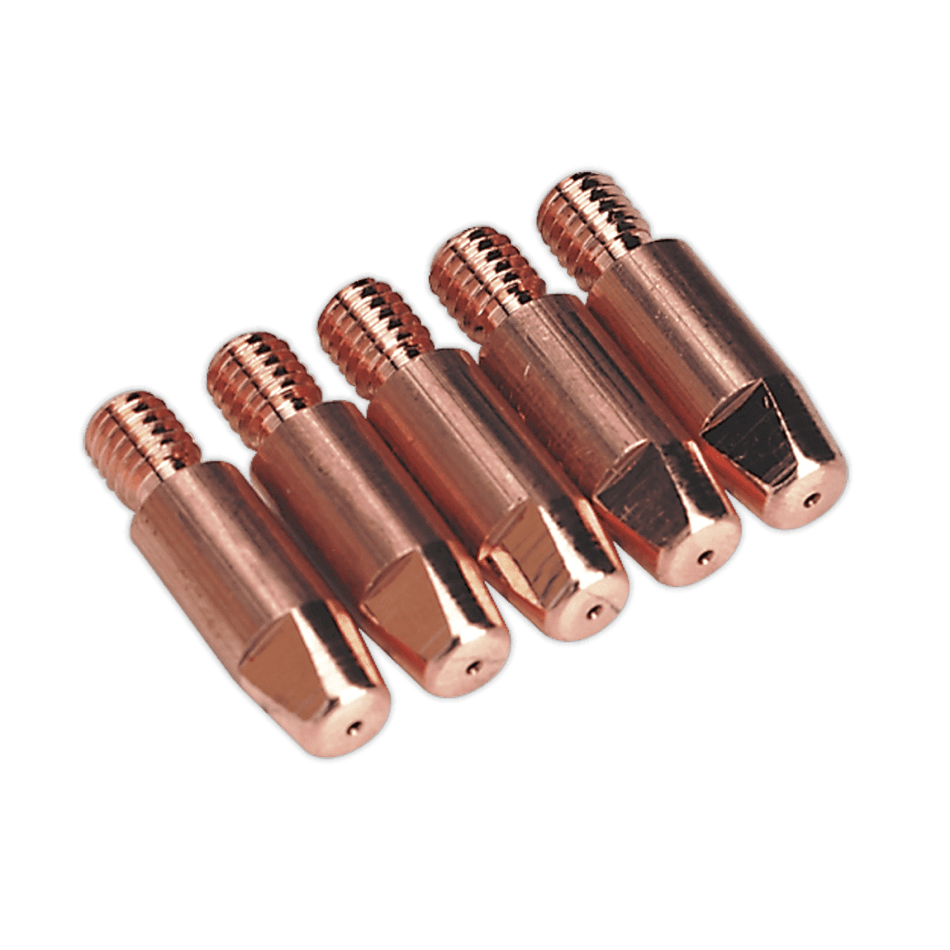 Sealey Contact Tip 0.8mm TB25/36 Pack of 5 Model No-MIG917