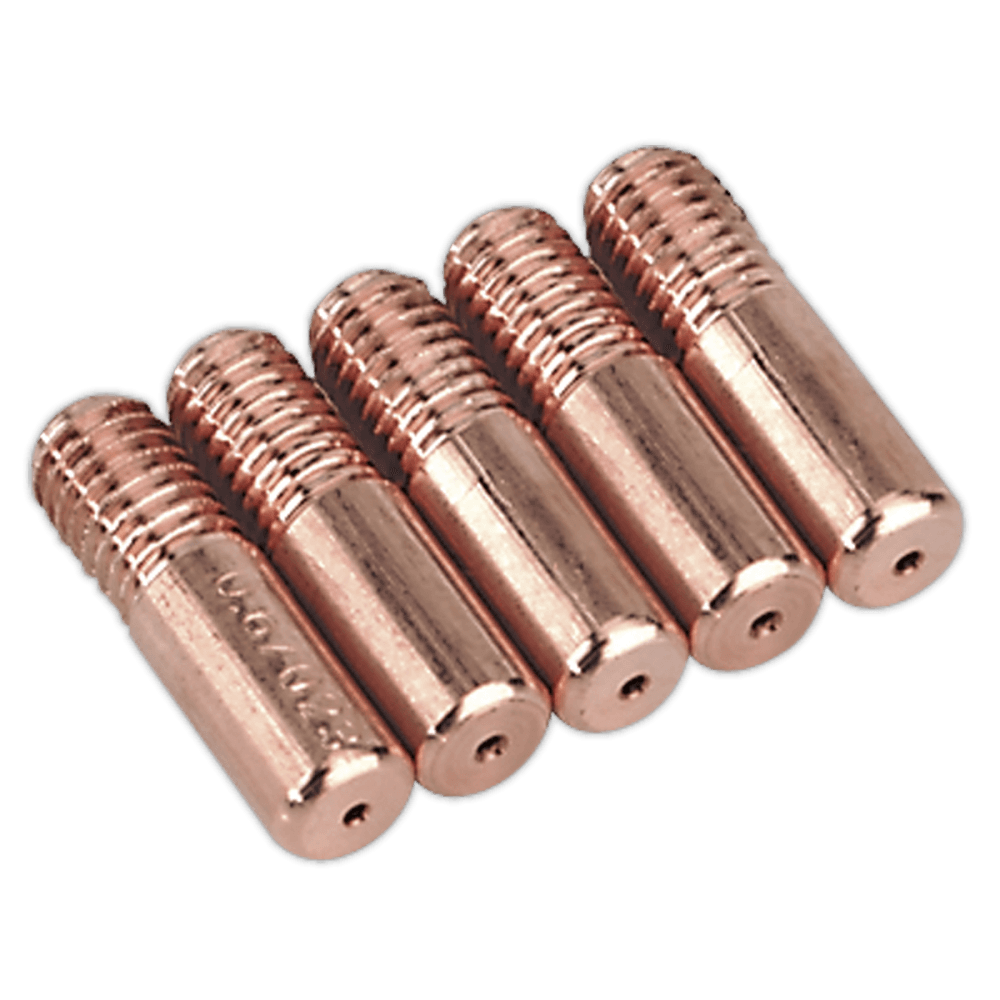 Sealey Contact Tip 0.8mm TB14 Pack of 5 Model No-MIG952