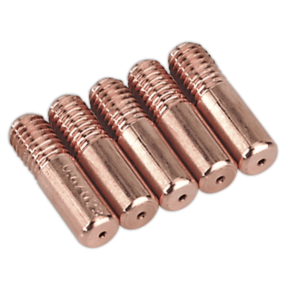 Sealey Contact Tip 0.8mm TB14 Pack of 5 Model No-MIG952
