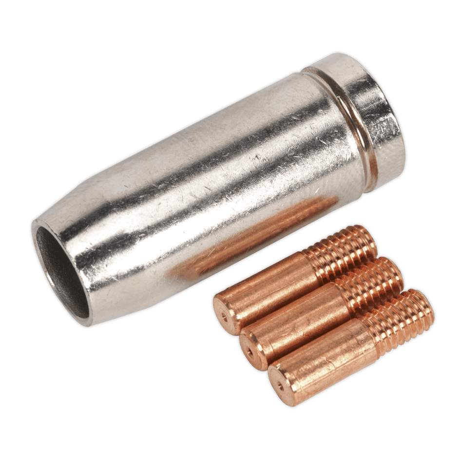 Sealey Conical Nozzle x 1 Contact Tip 0.6mm x 3 TB14 Model No-MIG953