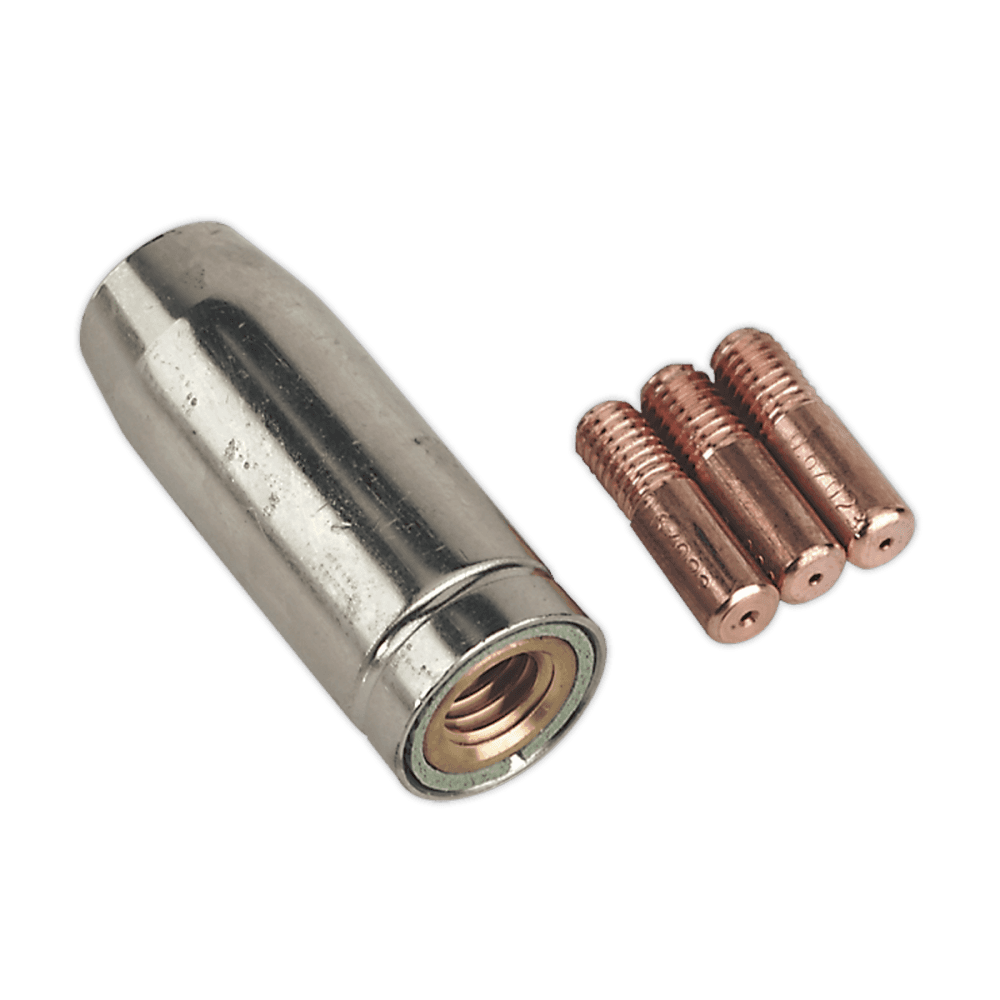 Sealey Conical Nozzle x 1 Contact Tip 0.6mm x 3 TB14 Model No-MIG953