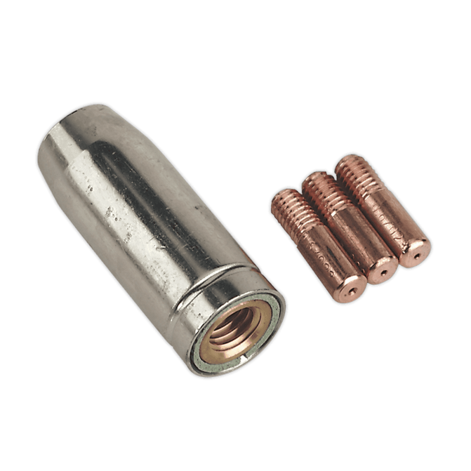 Sealey Conical Nozzle x 1 Contact Tip 0.6mm x 3 TB14 Model No-MIG953