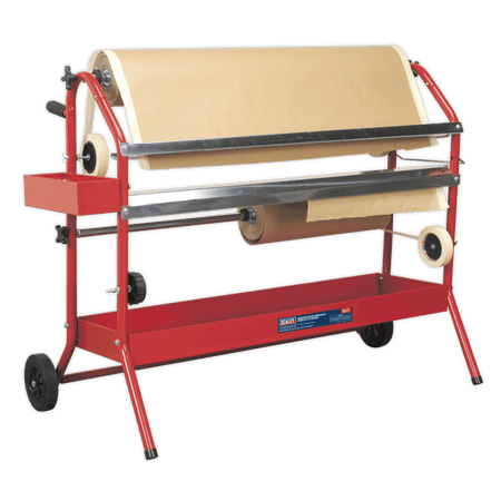 Sealey Masking Paper Dispenser 2 x 900mm Trolley Model No-MK67