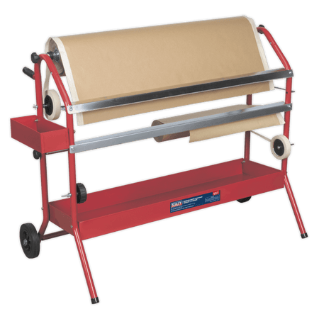 Sealey Masking Paper Dispenser 2 x 900mm Trolley Model No-MK67