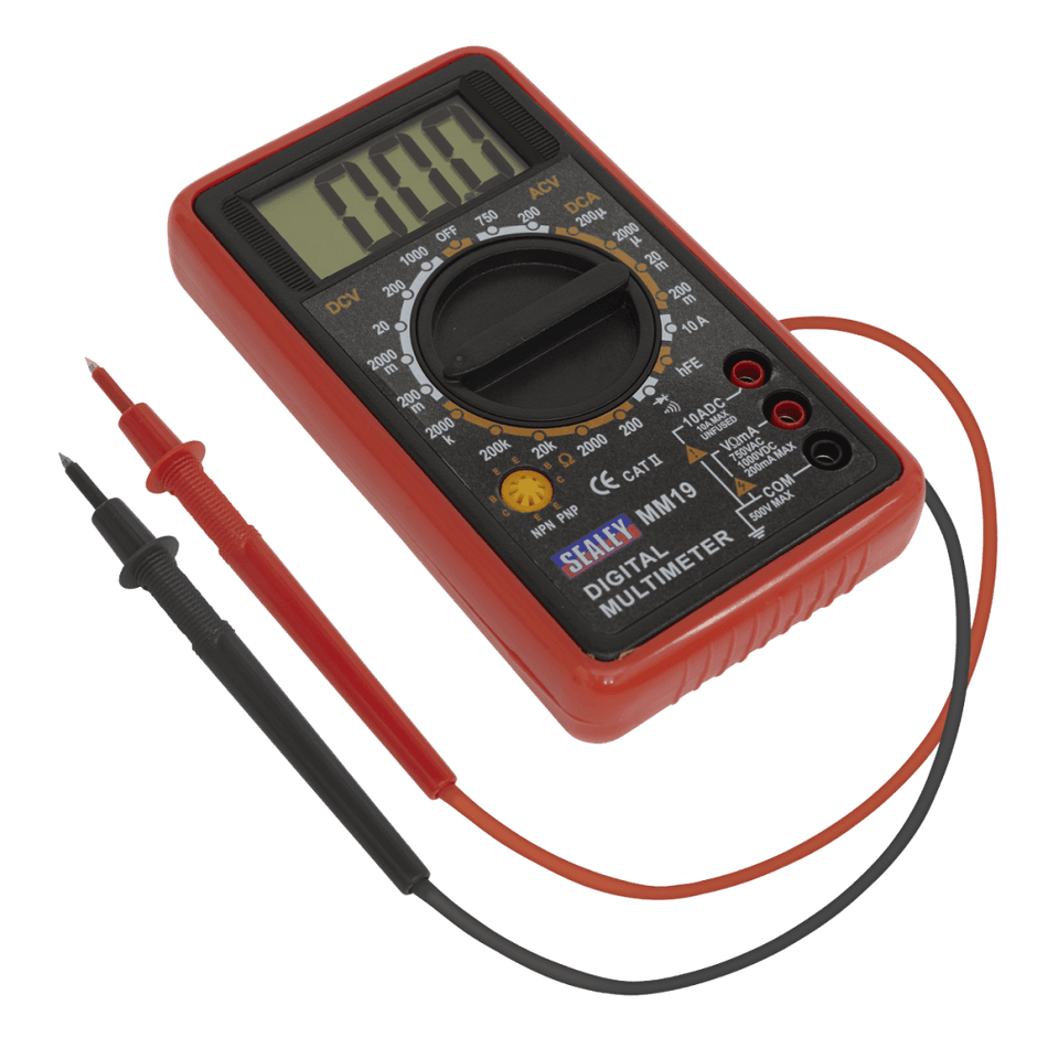 Sealey Digital Multimeter 7 Function Model No-MM19