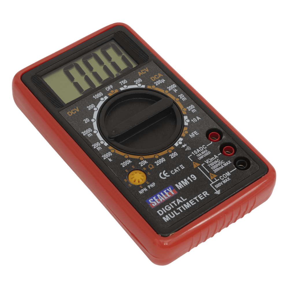 Sealey Digital Multimeter 7 Function Model No-MM19