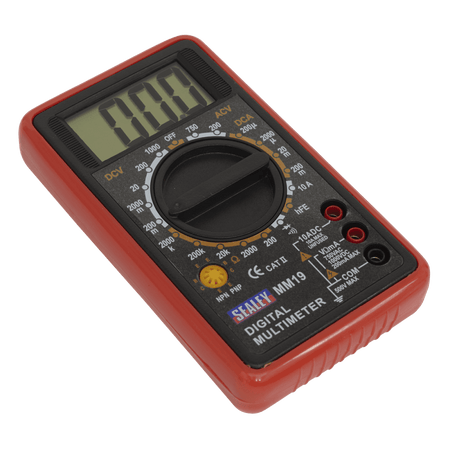 Sealey Digital Multimeter 7 Function Model No-MM19