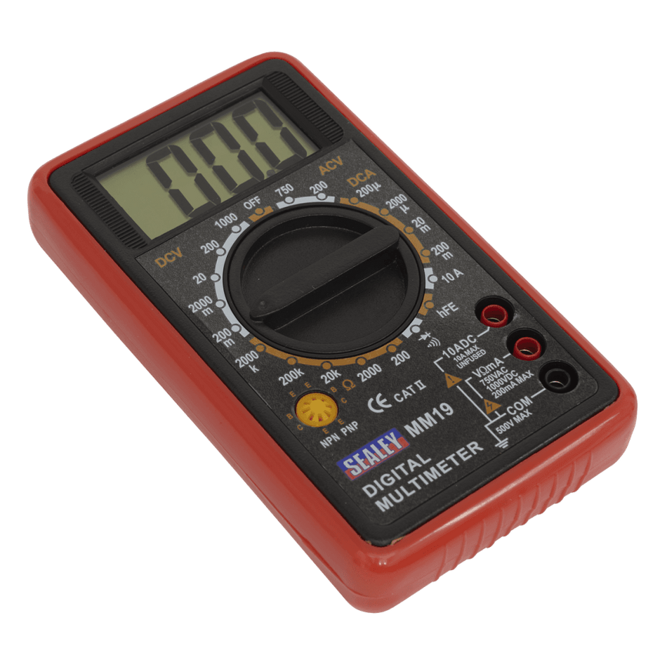 Sealey Digital Multimeter 7 Function Model No-MM19