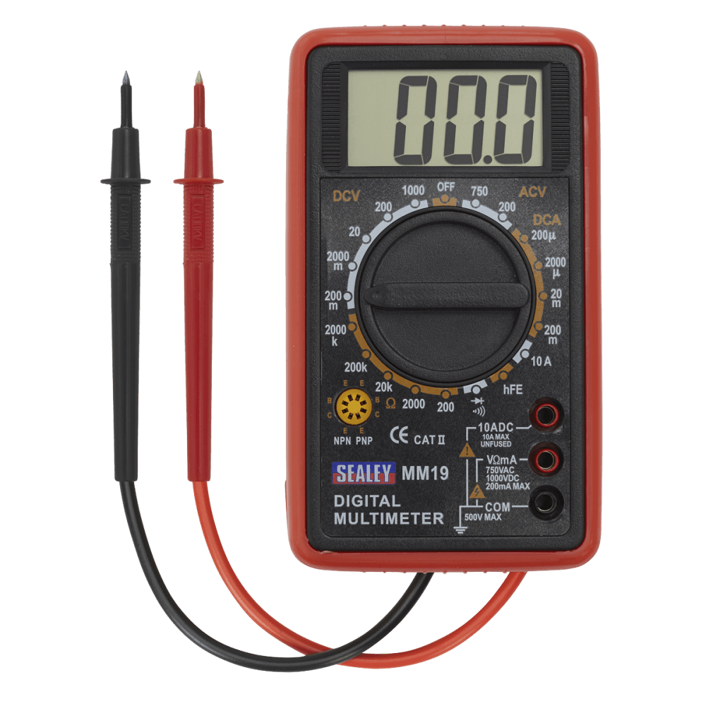 Sealey Digital Multimeter 7 Function Model No-MM19