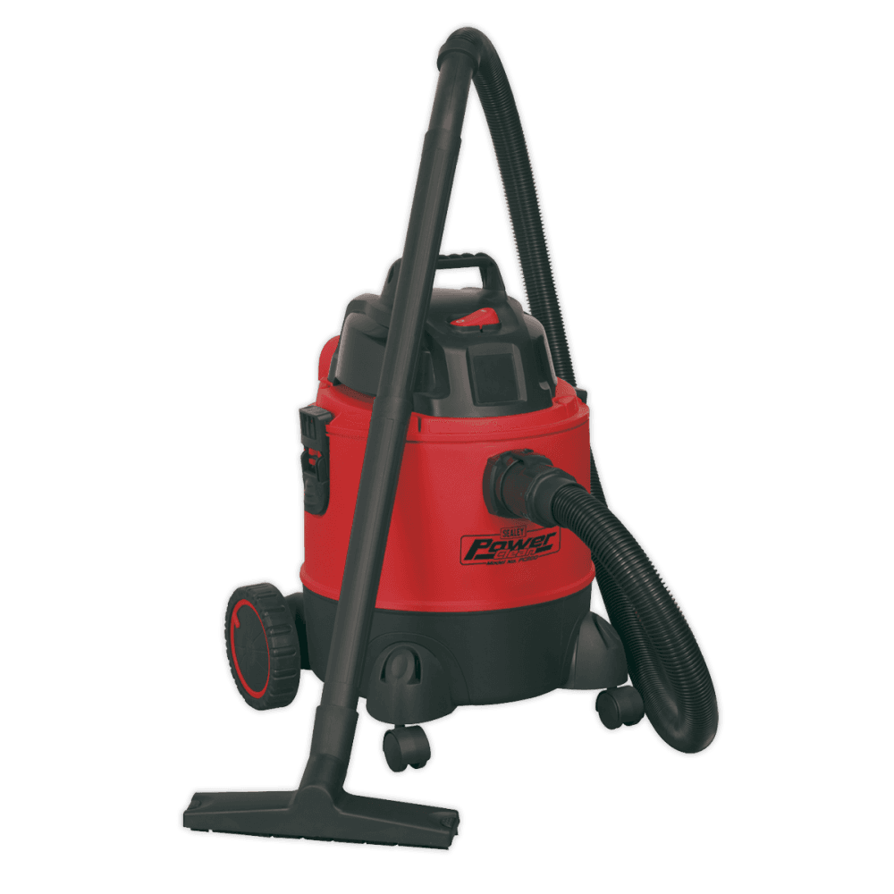 Sealey Vacuum Cleaner Wet & Dry 20ltr 1250W/230V Model No-PC200