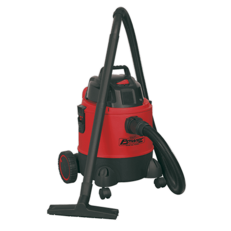 Sealey Vacuum Cleaner Wet & Dry 20ltr 1250W/230V Model No-PC200