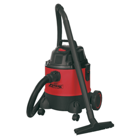 Sealey Vacuum Cleaner Wet & Dry 20ltr 1250W/230V Model No-PC200