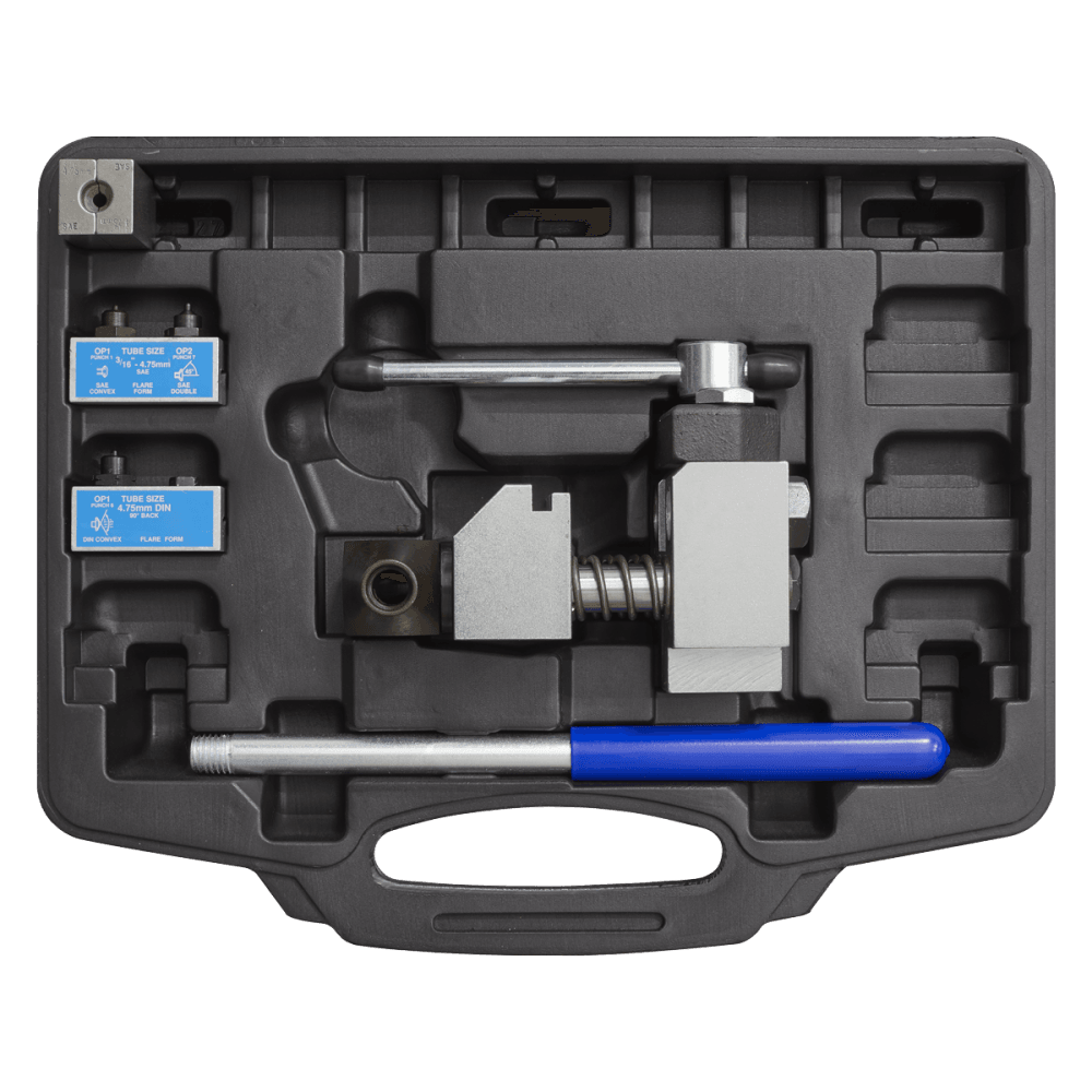 Sealey Pipe Flaring Kit 3/16" SAE, 4.75mm DIN Model No-PFT/02