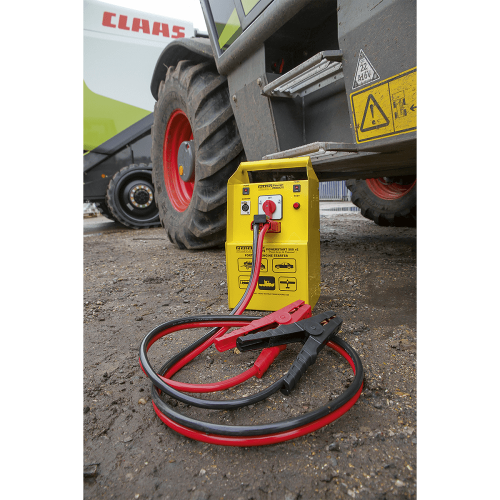 Sealey PowerStart Emergency Power Pack 500hp Start 12/24V Model No-POWERSTART500