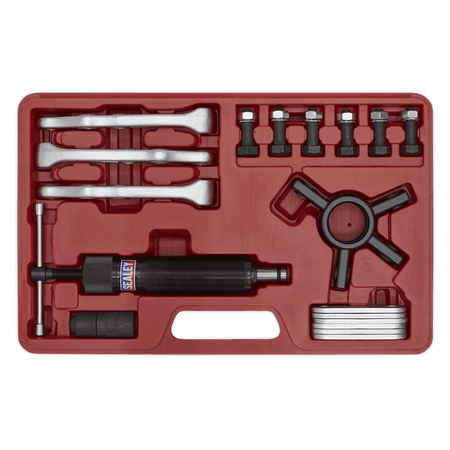 Sealey Hydraulic Puller Set 19pc Model No-PS981