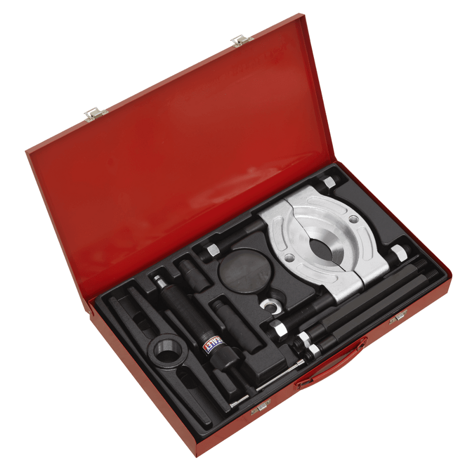 Sealey Hydraulic Bearing Separator/Puller Set 10pc Model No-PS985