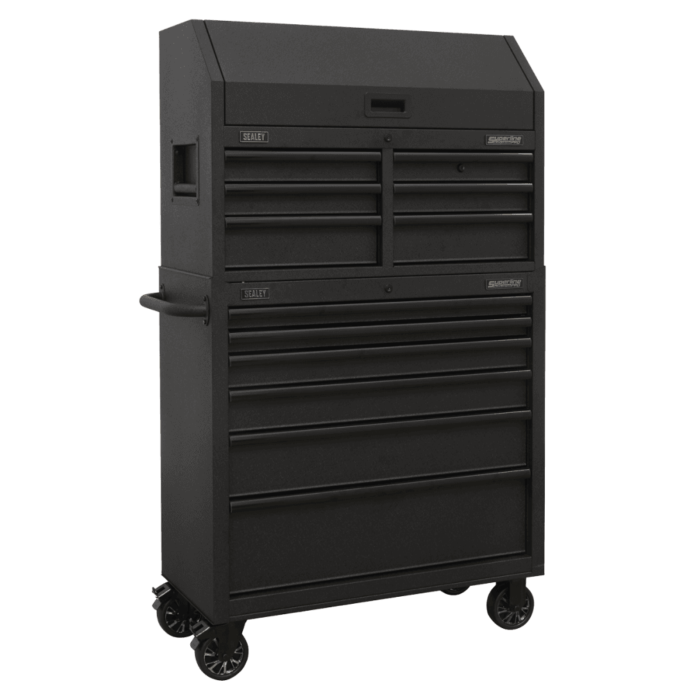 Sealey 12 Drawer Tool Chest Combination with Power Bar Model No AP36BESTACK
