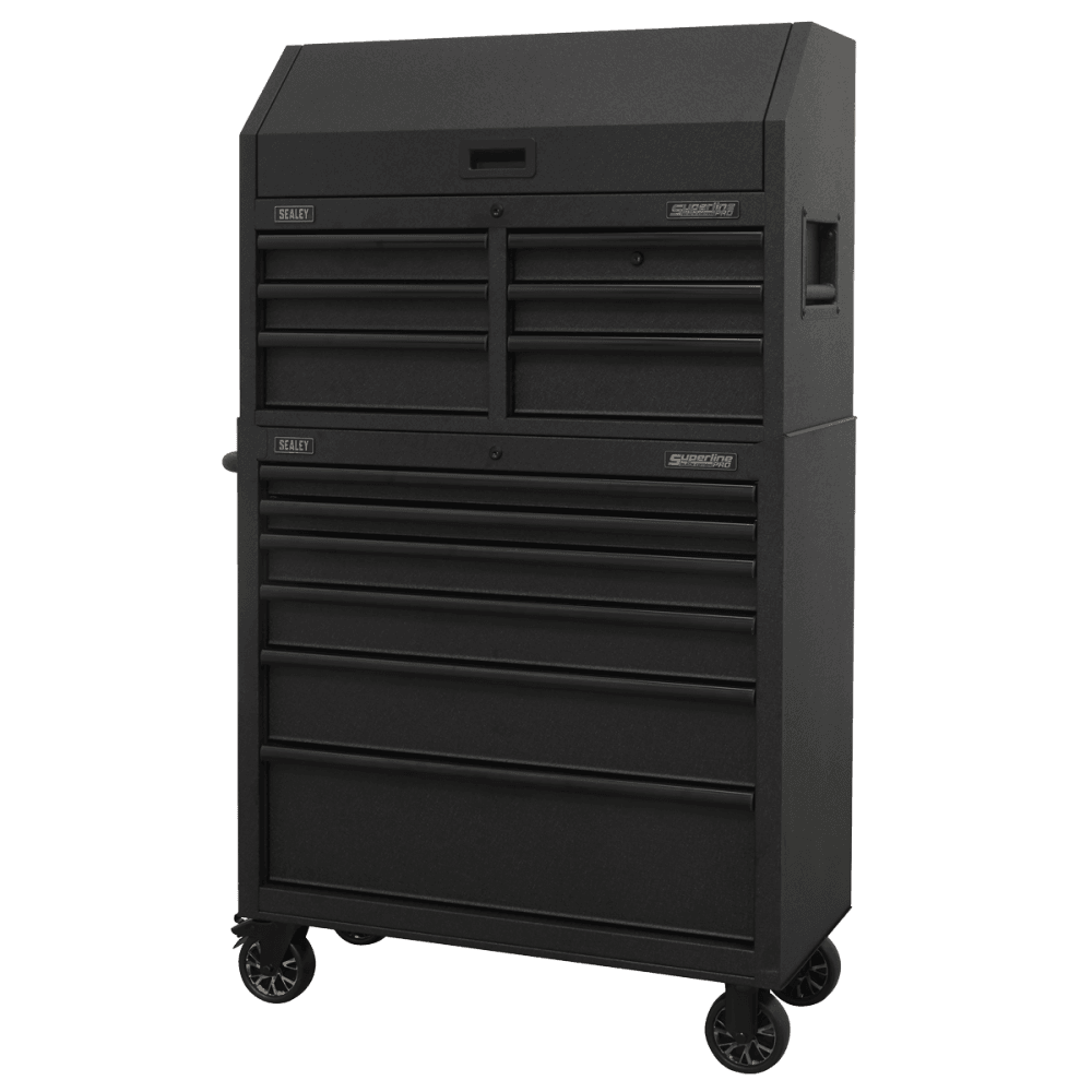 Sealey 12 Drawer Tool Chest Combination with Power Bar Model No AP36BESTACK