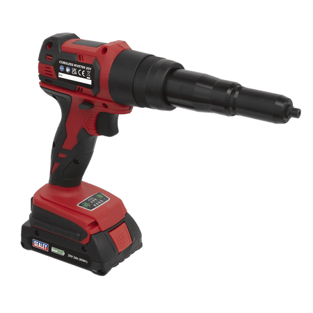 Sealey Cordless Riveter 20V 2Ah Lithium-ion Model No CP314
