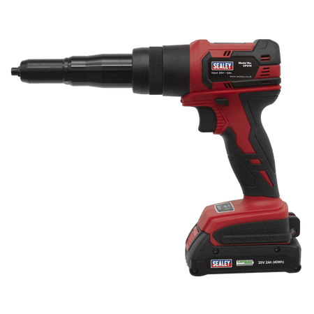 Sealey Cordless Riveter 20V 2Ah Lithium-ion Model No CP314