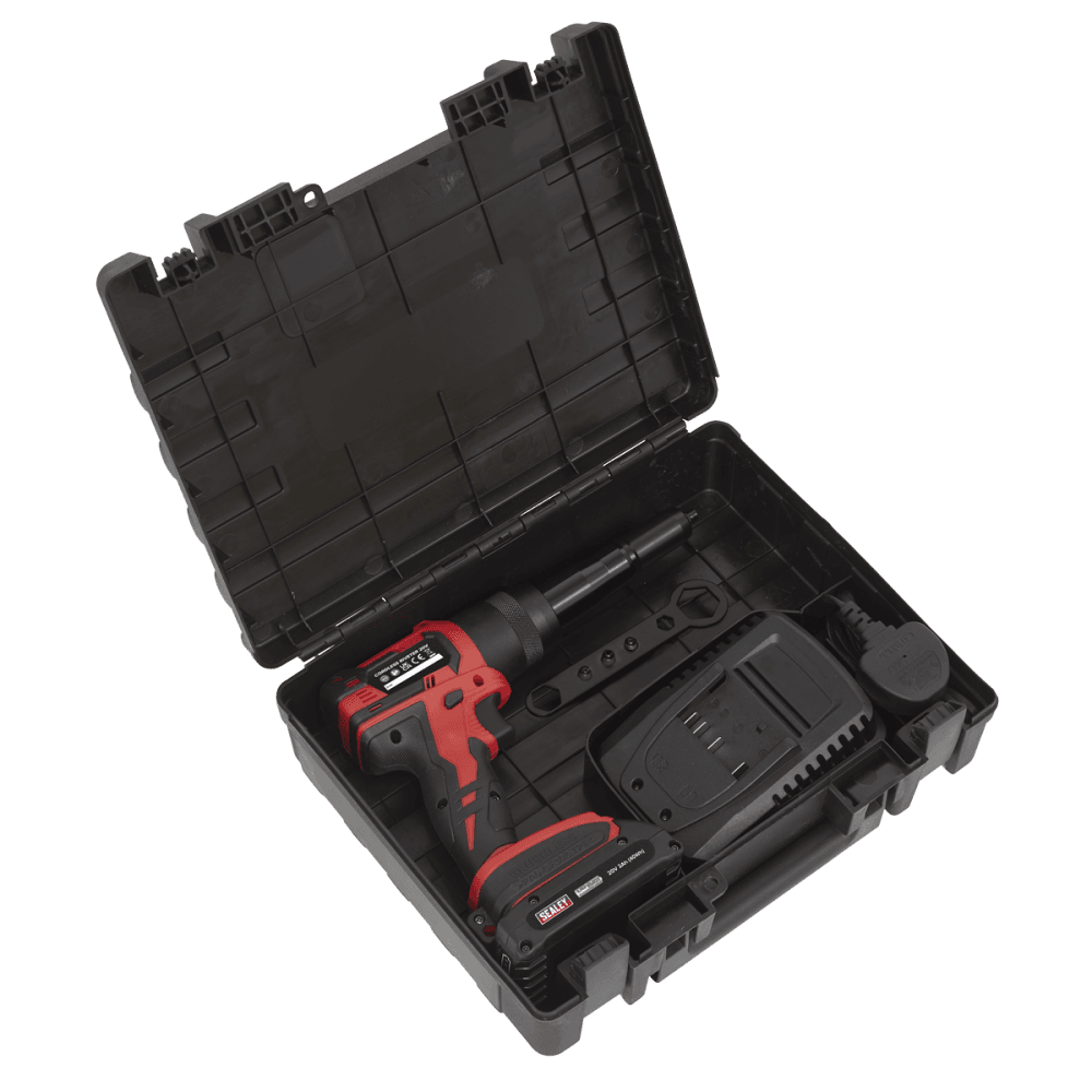 Sealey Cordless Riveter 20V 2Ah Lithium-ion Model No CP314
