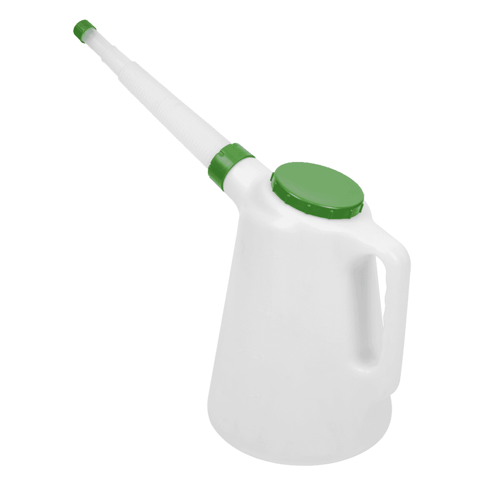 Sealey Oil Container with Green Lid & Flexible Spout 5L Model No JDL5G