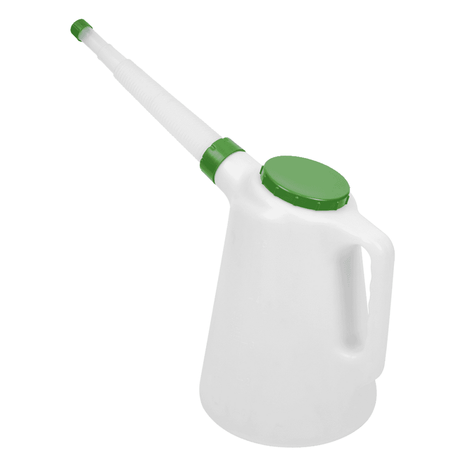 Sealey Oil Container with Green Lid & Flexible Spout 5L Model No JDL5G