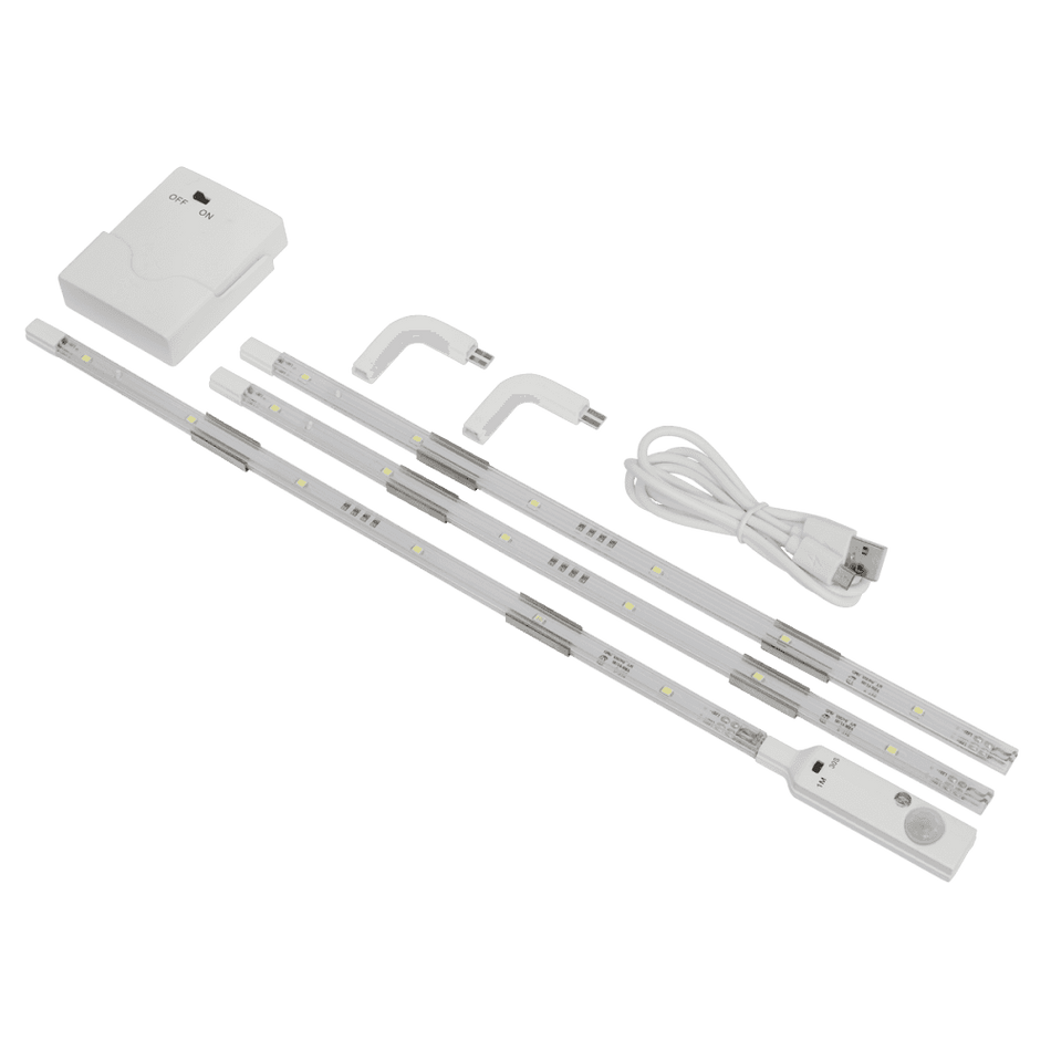 Sealey LED Strip Lighting 3pc Model No LEDSTR03