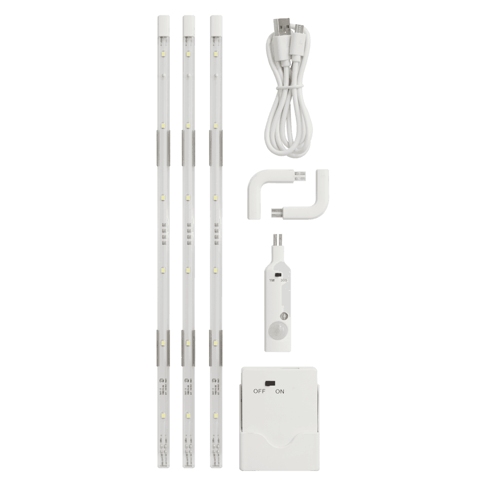 Sealey LED Strip Lighting 3pc Model No LEDSTR03