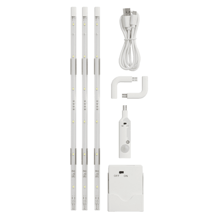 Sealey LED Strip Lighting 3pc Model No LEDSTR03