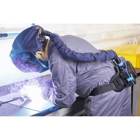 Sealey Welding Helmet with Powered Air Purifying Respirator (PAPR) Auto Darkening Model No PWH616