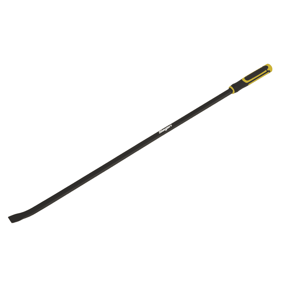 Sealey Pry Bar 25Â¶ Heavy-Duty 1220mm with Hammer Cap Model No S01192