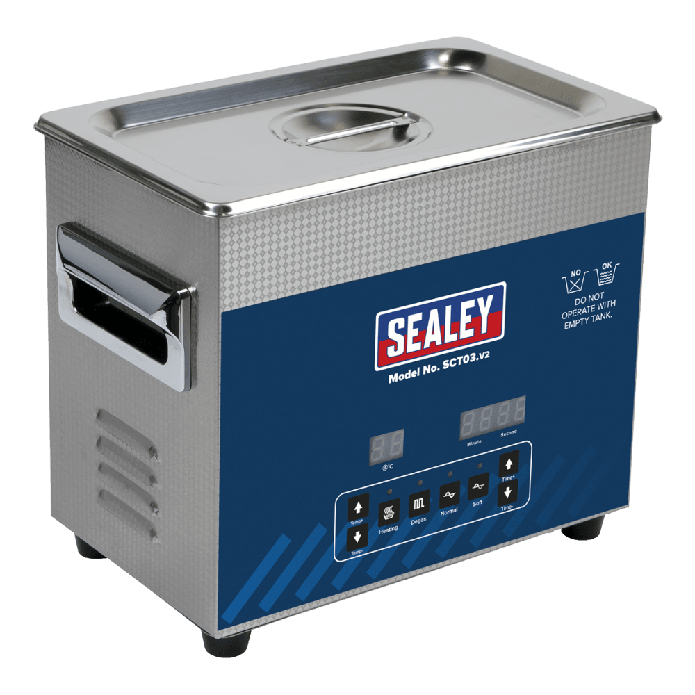 Sealey Ultrasonic Cleaner 3L Model No SCT03