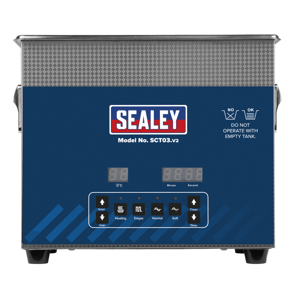 Sealey Ultrasonic Cleaner 3L Model No SCT03