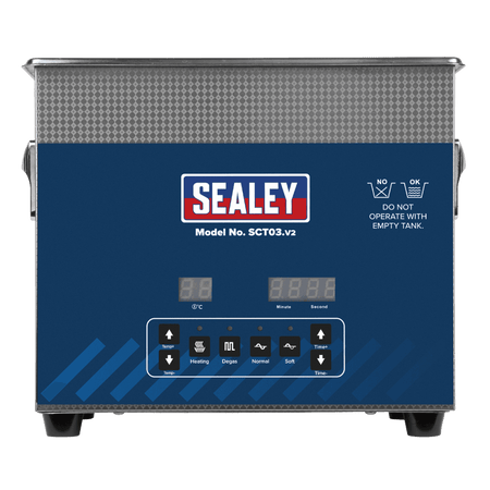 Sealey Ultrasonic Cleaner 3L Model No SCT03