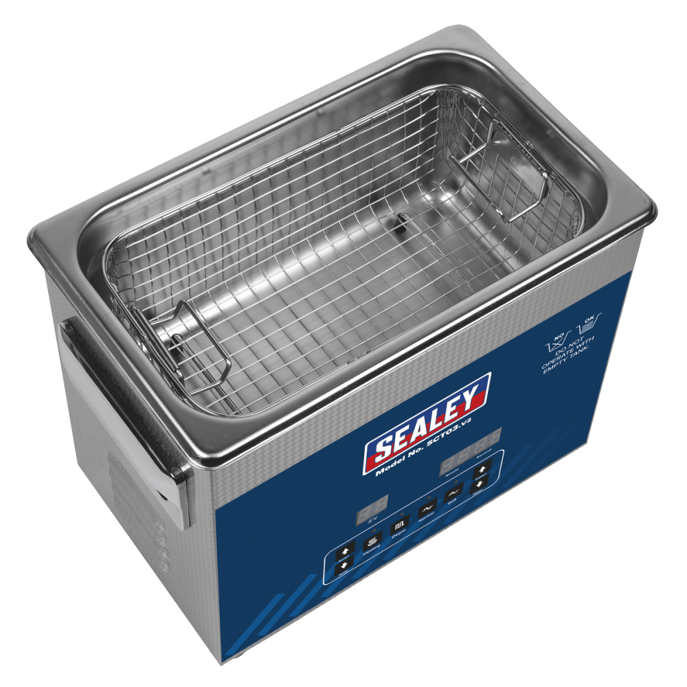 Sealey Ultrasonic Cleaner 3L Model No SCT03