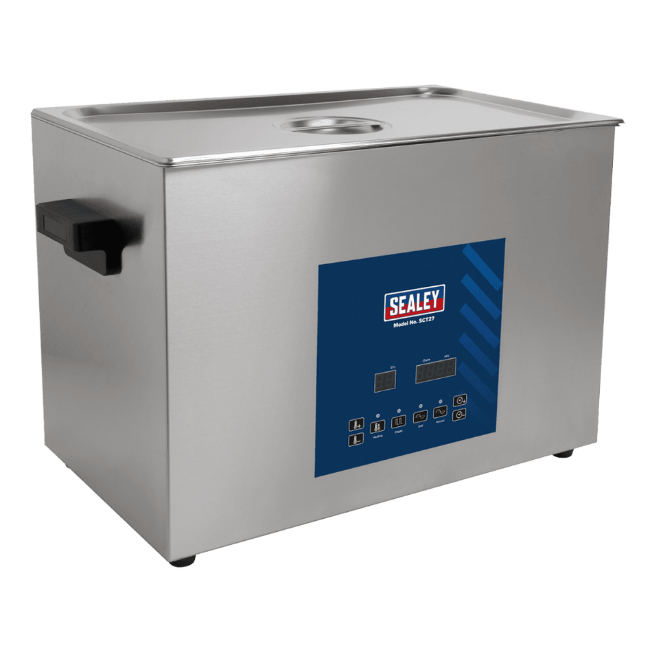 Sealey Ultrasonic Parts Cleaning Tank 27L Model No SCT27