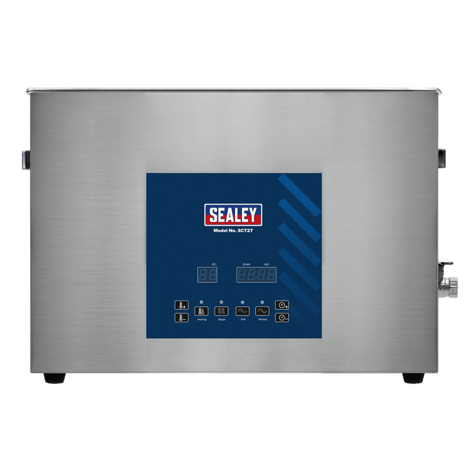 Sealey Ultrasonic Parts Cleaning Tank 27L Model No SCT27