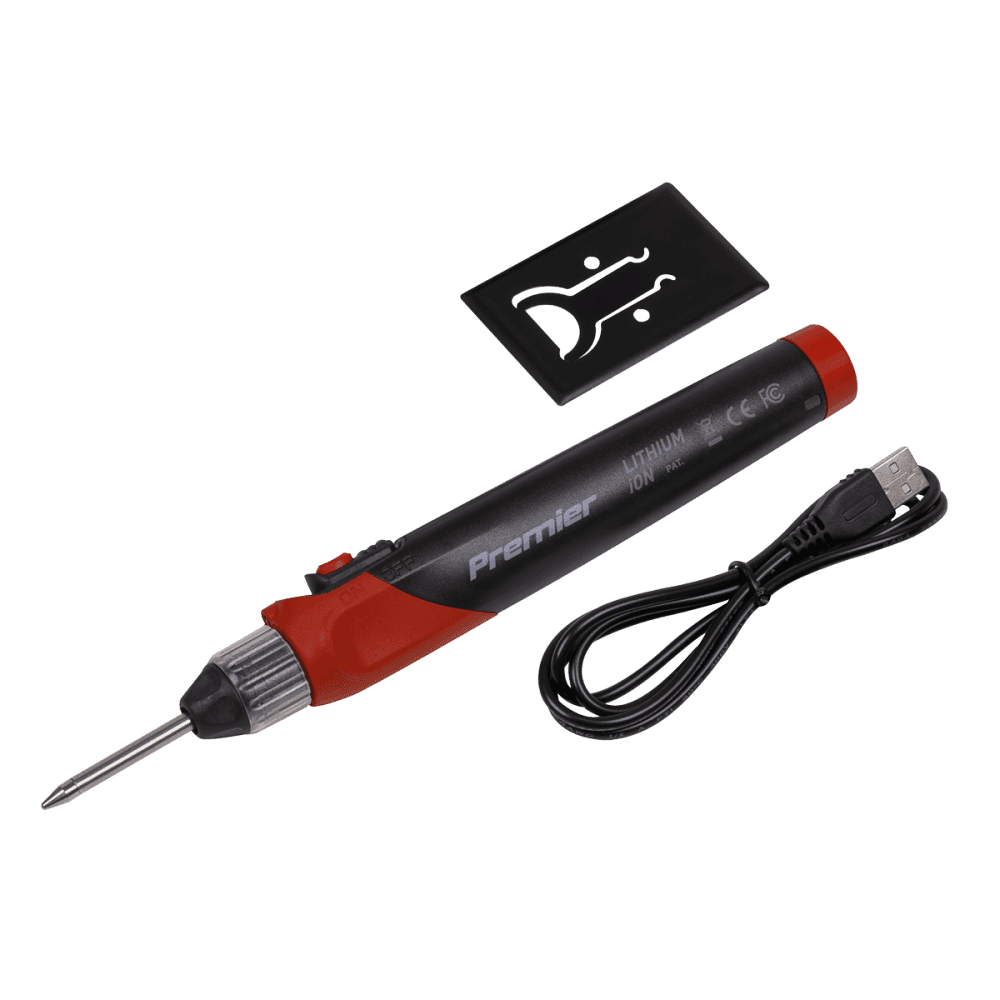 Sealey Lithium-ion Rechargeable Soldering Iron 12W Model No SDL10